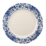 Blue Italian Brocato Charger Plate