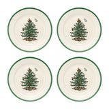 Christmas Tree Luncheon Plate Set of 4