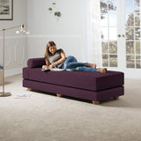 Alon Daybed / Fold-Out Queen-Size Mattress - Velvet Twill