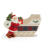 Christmas Tree Santa Sleigh Candy Jar