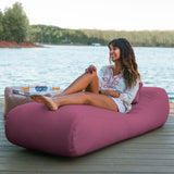 Outdoor Bean Bag Sun Lounger with Sunbrella Cover