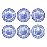 Blue Room Zoological Plates Set of 6