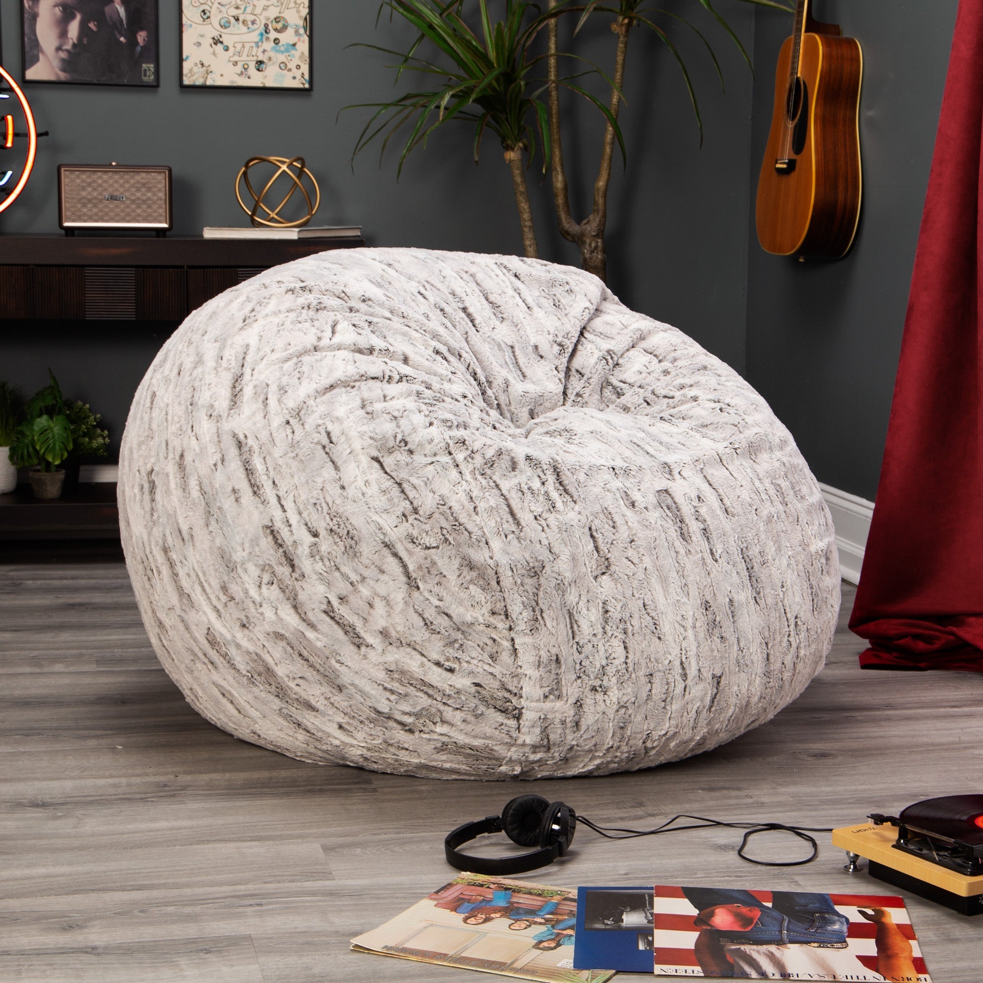 Saxx Plush Round Bean Bag 4'