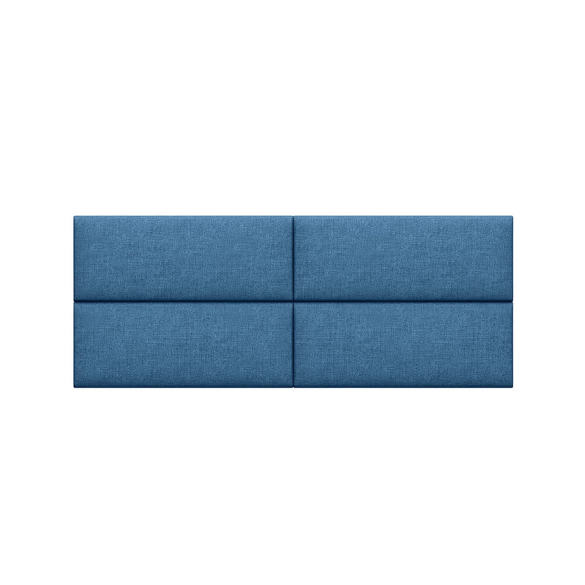 Panelist Modern Padded Headboard Set of 4 Wall Mounted Panels