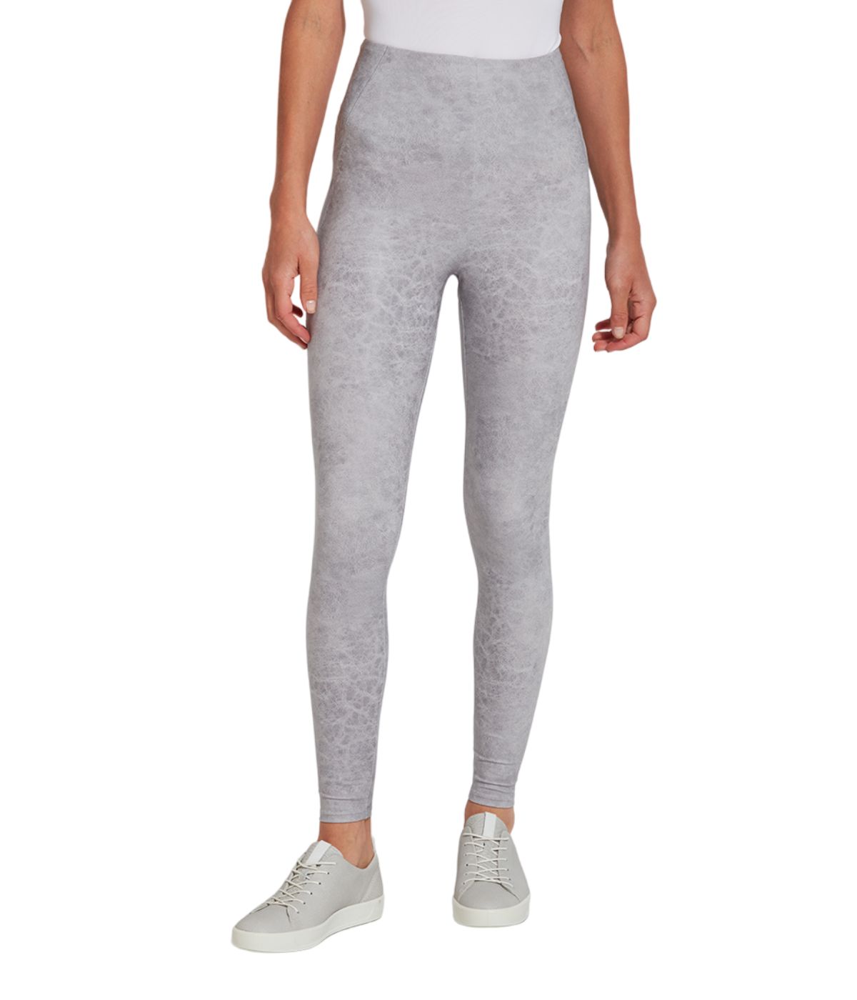 Matilda Foil Legging Pearl Grey