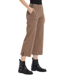 Fraces Wide Leg Crop Cold Chestnut