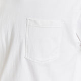 Cotton Crew Neck Tee with Extended Tail