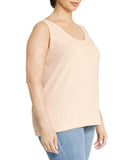 Plus Size Scoop Neck Tank Top