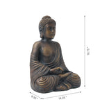 Meditating Buddha Zen Style Statue