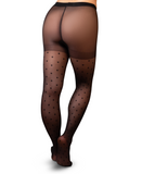 LECHERY NET DOT TIGHTS