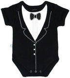 Black Tuxedo Bodysuit