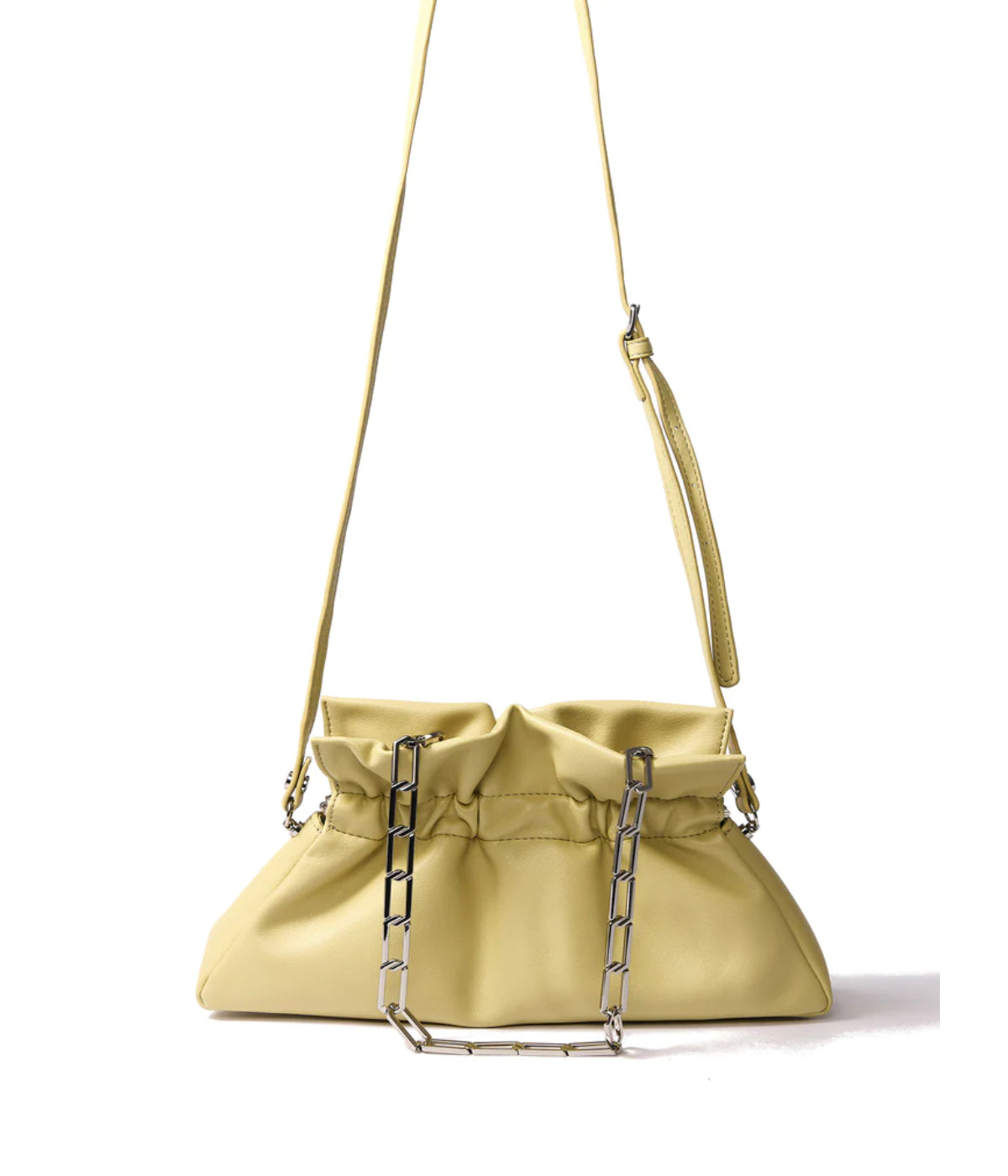 Mila Bag in Smooth Leather Yellow