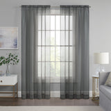 Livia Sheer Rod Pocket Curtain Panel