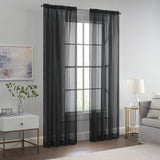 Livia Sheer Rod Pocket Curtain Panel