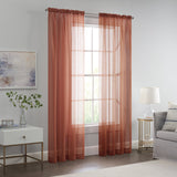 Livia Sheer Rod Pocket Curtain Panel