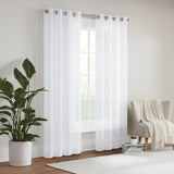 Livia Sheer Rod Grommet Curtain Panel