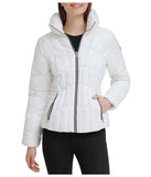 Quilted Puffer Jacket Cream