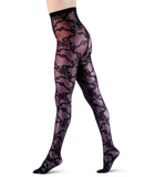 LECHERY LACE PRINT TIGHTS