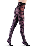 LECHERY LACE PRINT TIGHTS