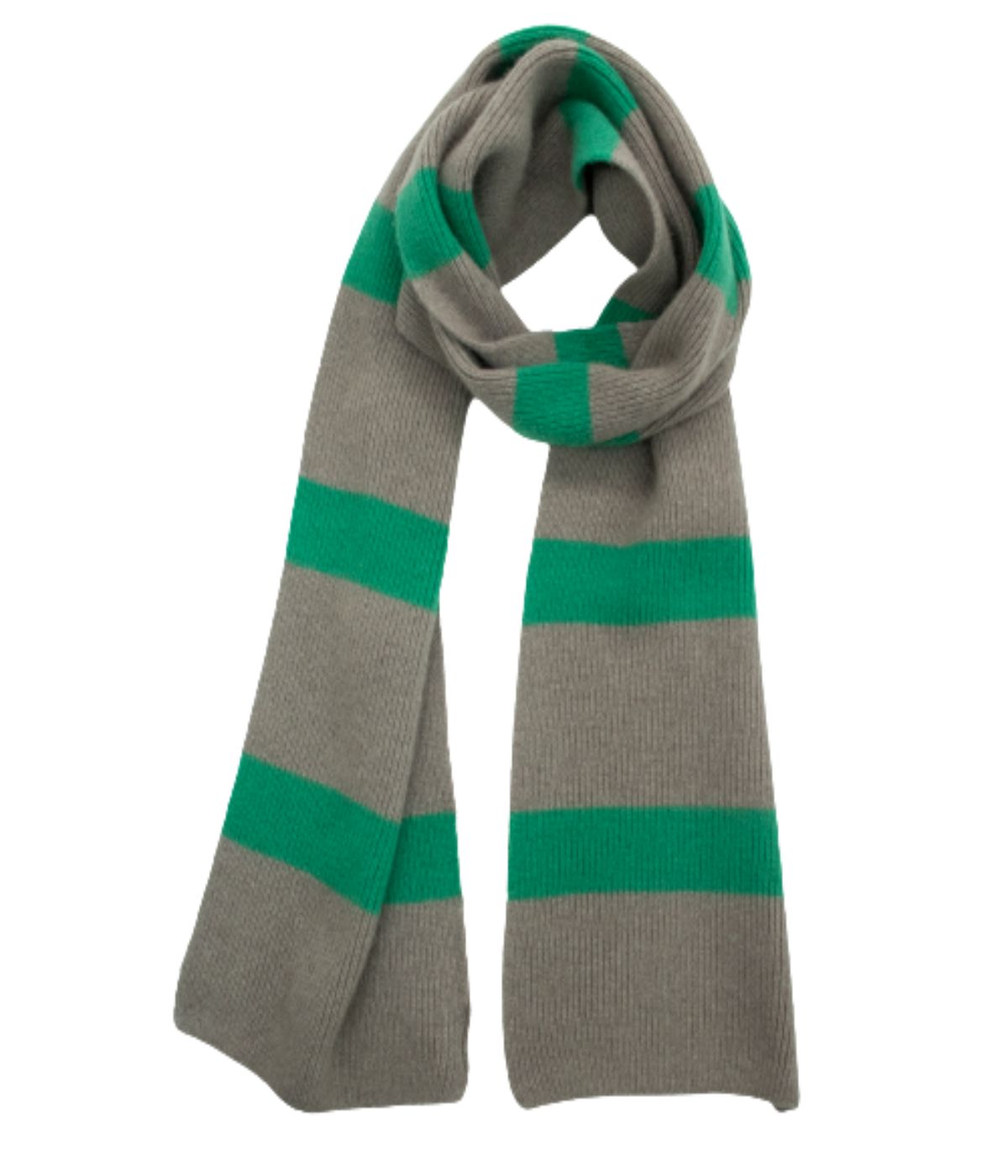 Striped Scarf Woodsmoke/Grass