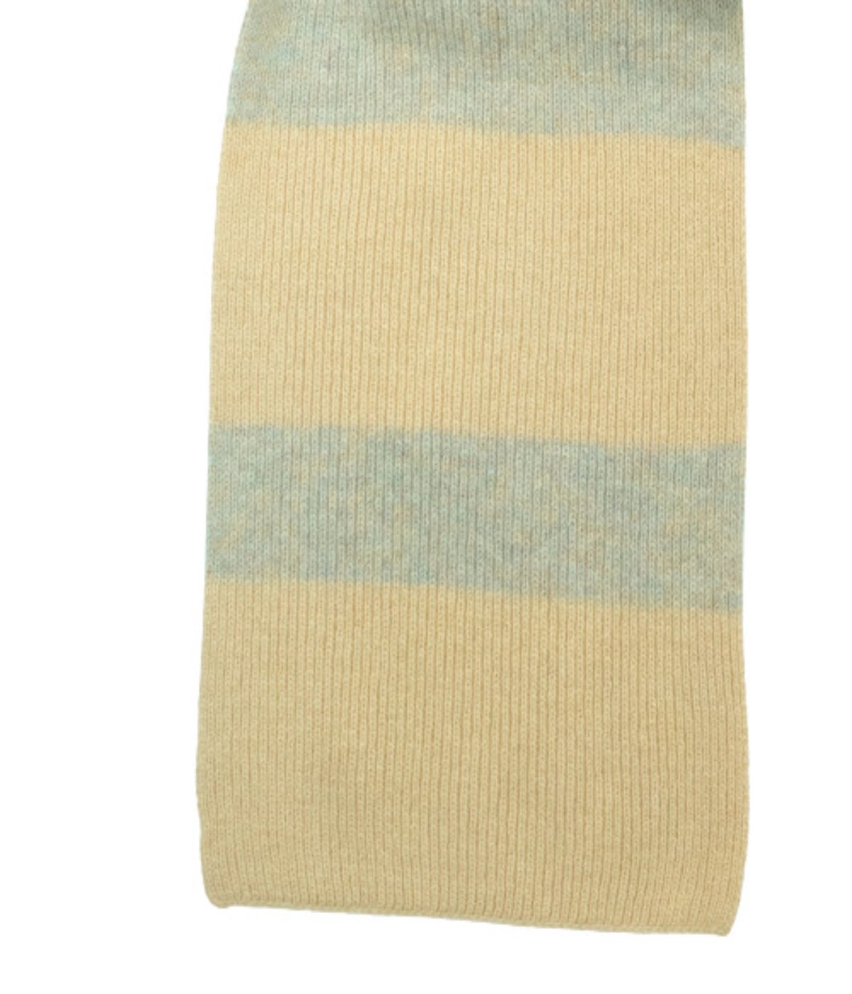 Striped Scarf Cream/Beige Blue