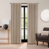 Velvet Blackout Rod Pocket Curtain Panel