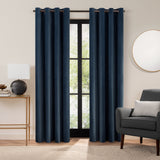 Velvet Blackout Grommet Curtain Panel