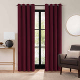 Velvet Blackout Grommet Curtain Panel