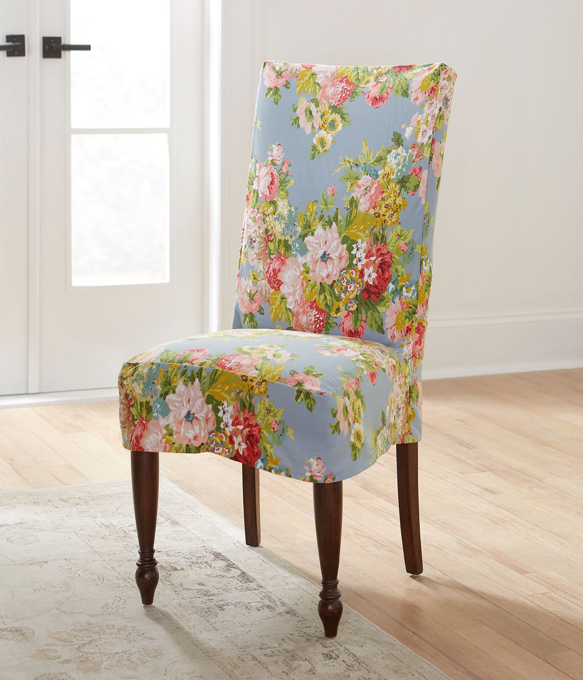 Juliet Short Dining Chair Slipcover Chambray – Gordmans