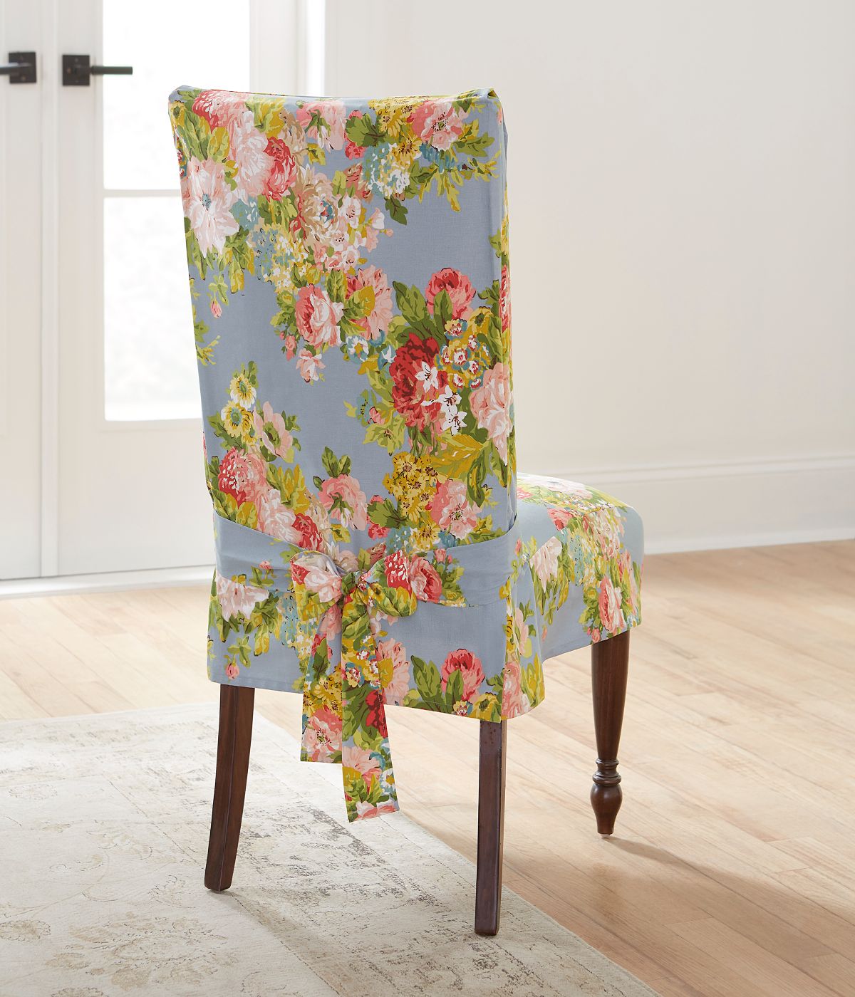 Juliet Short Dining Chair Slipcover Chambray – Gordmans