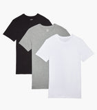 Cotton 3 Packs Crewneck Tee