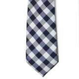 Gingham Silk Tie