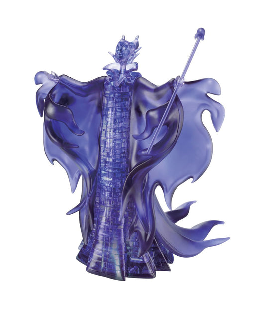 3D Crystal Puzzle - Disney Maleficent: 74 Pcs Purple