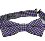 Gingham Bow Tie