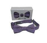 Gingham Bow Tie