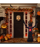 Lighted Black Terrifying Tree Outdoor Halloween Decoration