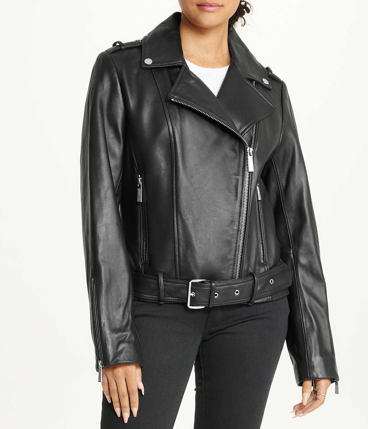 Leather Moto Jacket