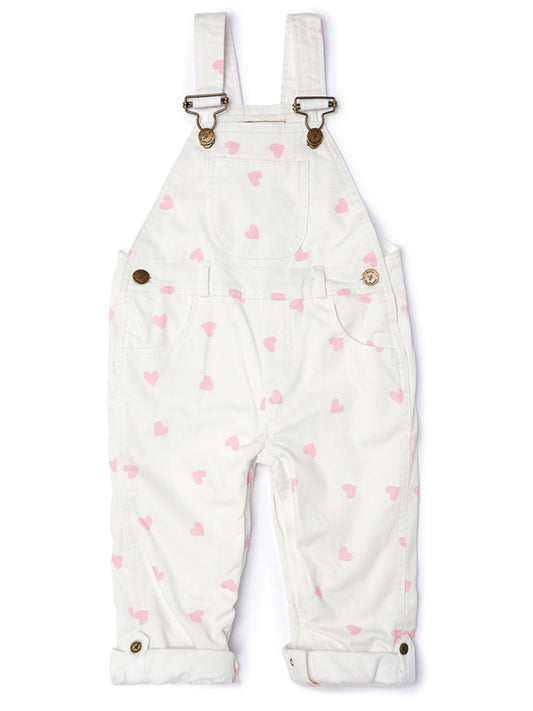 Summer Love Heart Overalls