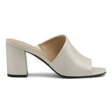 Albi Block Heeled Slide