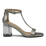 Aston Glass Heel Dress Sandals