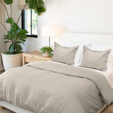 Lux 3 Piece Microfiber Duvet Set