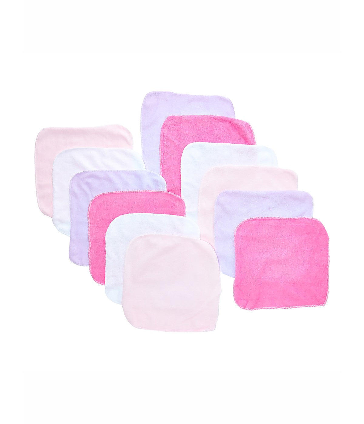 Baby Boys and Girls Lollipop Baby Washcloth Gift Set Pink