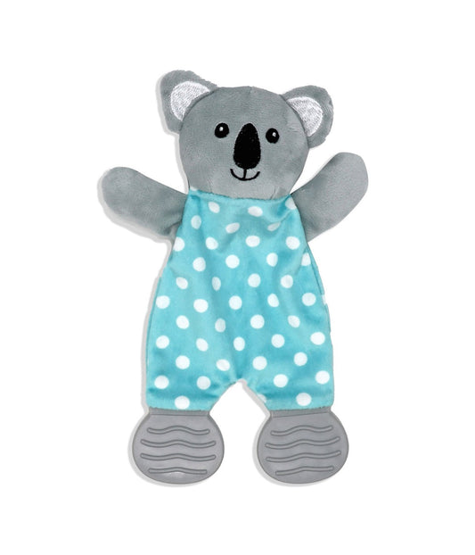 Baby Boys and Baby Girls Bright Teething Activity Toy Aqua Koala