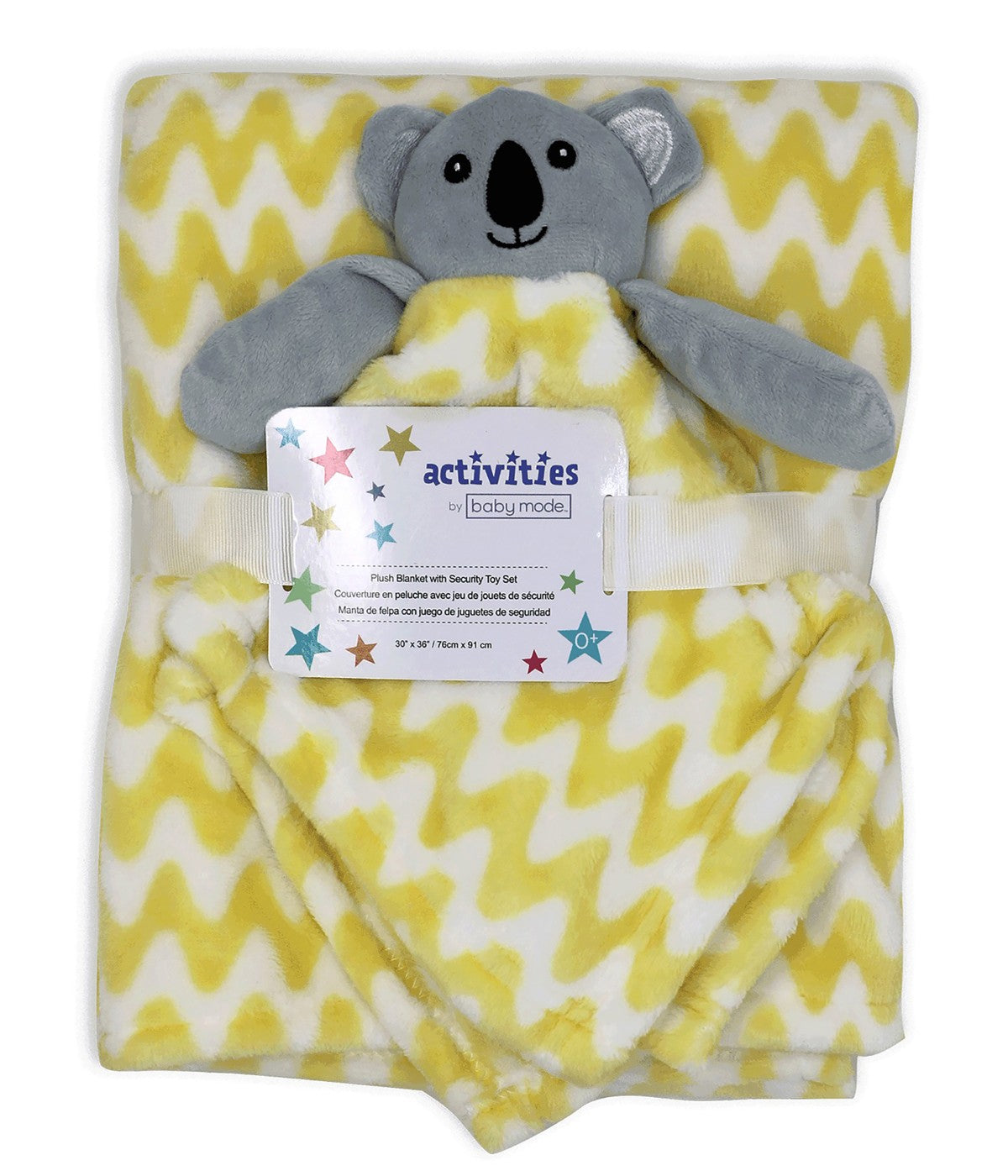 Boys and Girls Blanket with Nunu Yellow