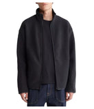 Long Sleeve Polar Fleece Fz Jacket Black