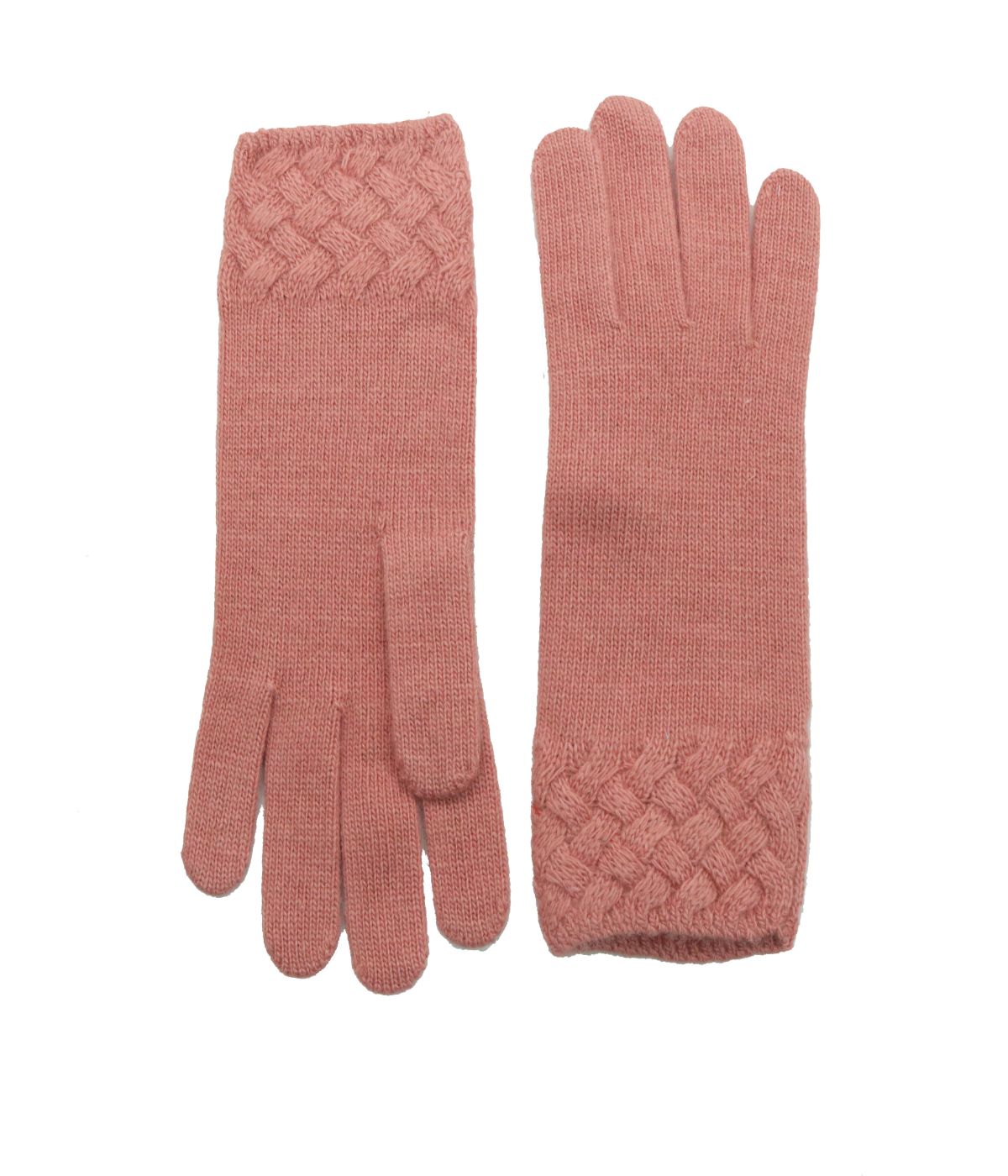 Gloves With Basket Weave Cuff Canyon