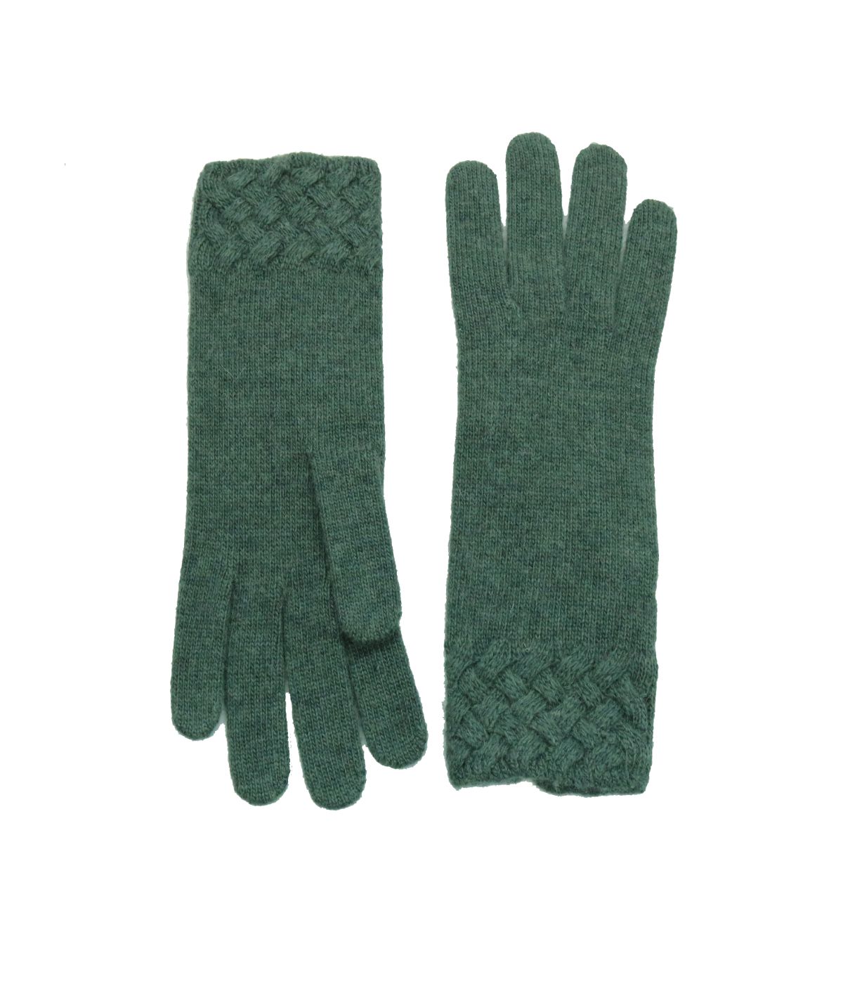 Gloves With Basket Weave Cuff Militare