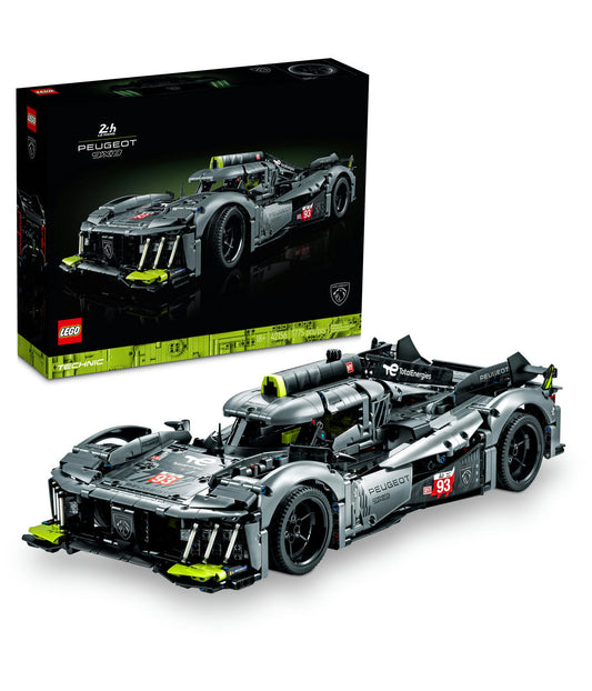 LEGO Technic PEUGEOT 9X8 24H Le Mans Hybrid Hypercar 42156 Building Kit (1,775 Pieces)