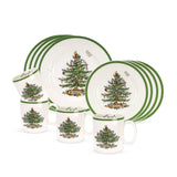 Christmas Tree 12 Piece Dinnerware Set