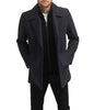 DB Classic Wool Peacoat With Rib Knit Inner Bib